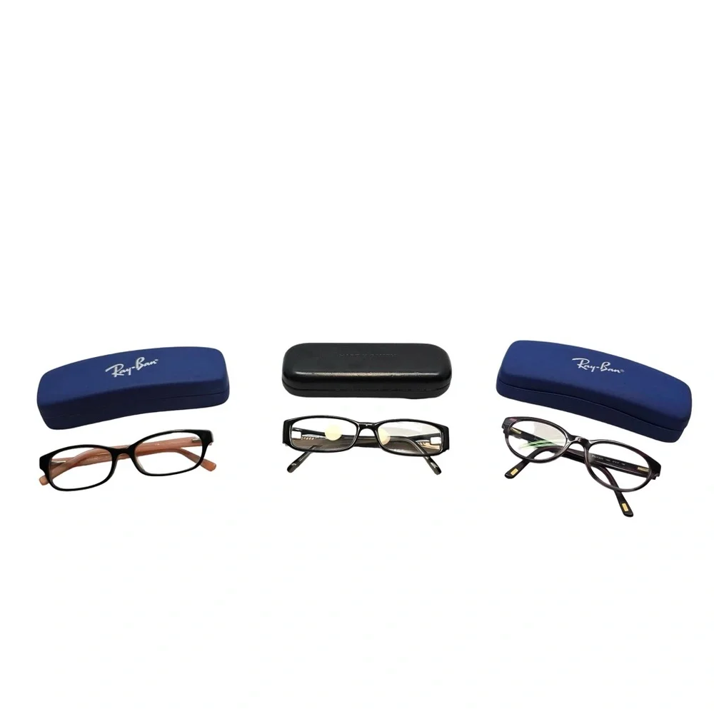 Designer Eyeglass‎ Frames Lot Polo Ralph Lauren Flower Cases